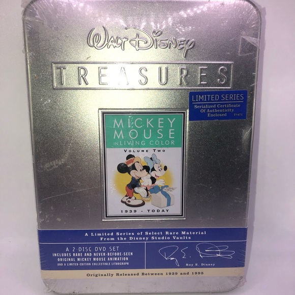Disney | Media | Walt Disney Treasures Mickey Mouse In Living Color ...
